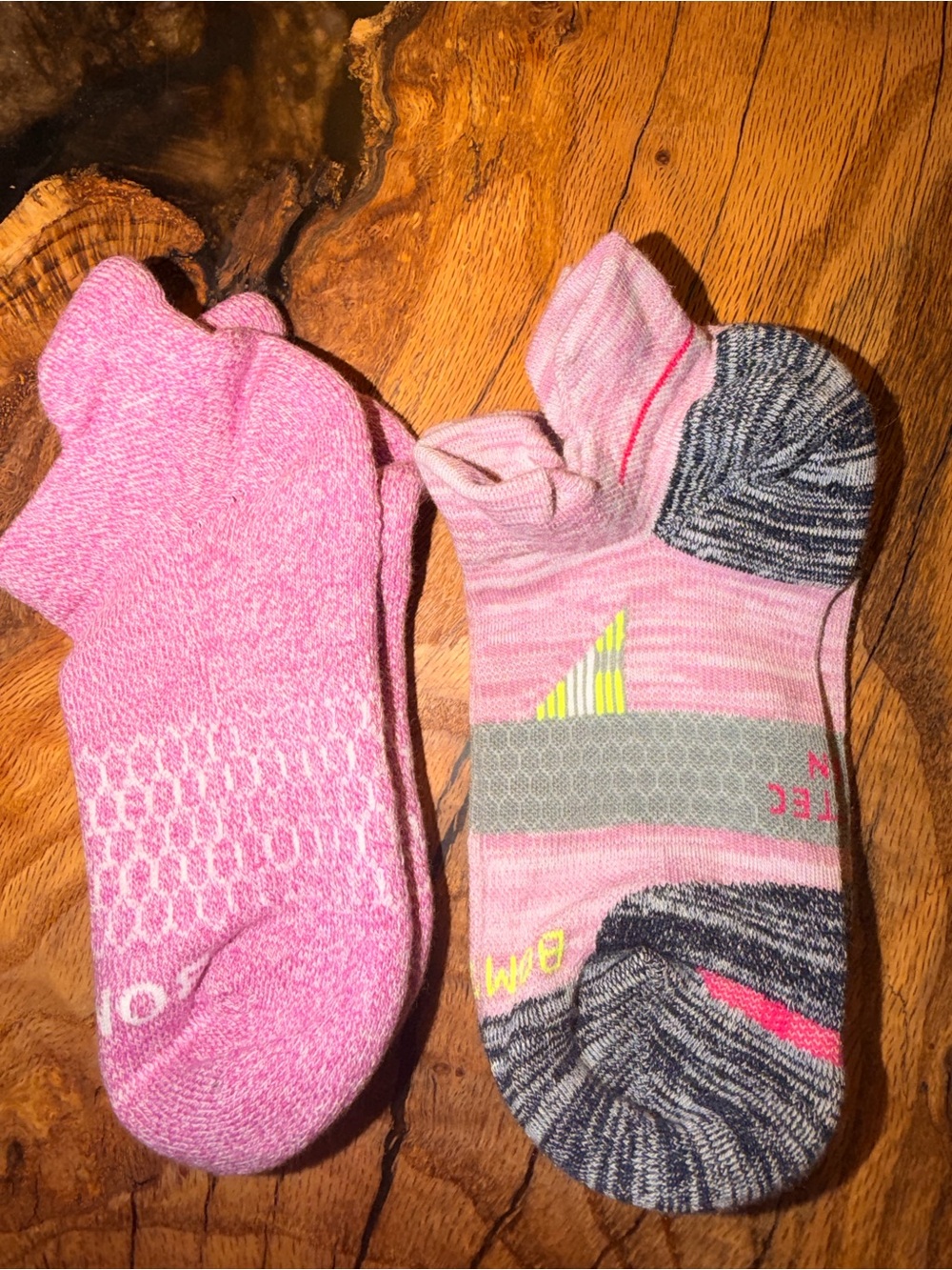 Bombas Socks Size Small Pink 2 Pair Lot NWOT Run + Ankle